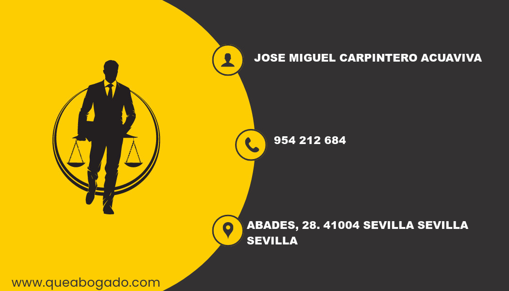 abogado Jose Miguel Carpintero Acuaviva (Sevilla)