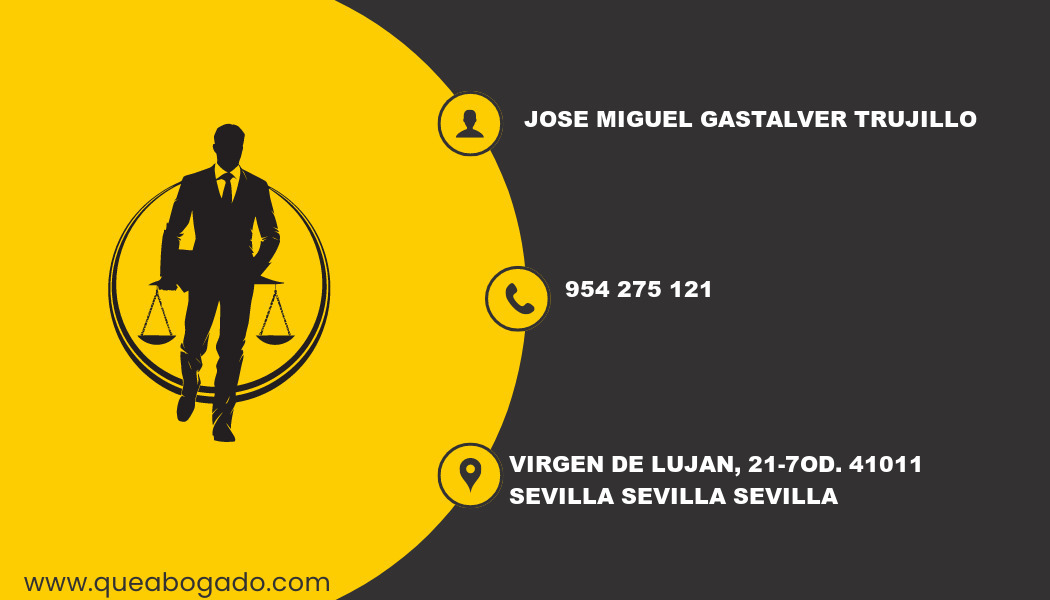 abogado Jose Miguel Gastalver Trujillo (Sevilla)