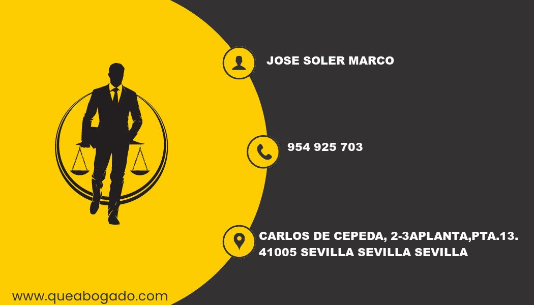 abogado Jose Soler Marco (Sevilla)