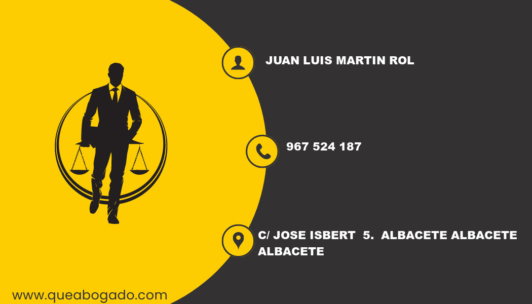 abogado Juan Luis Martin Rol (Albacete)