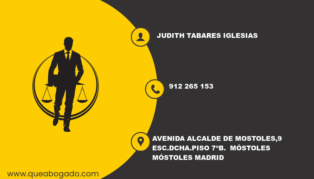 abogado Judith Tabares Iglesias (Móstoles)