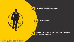 abogado Julian Aguilar Sanah (Ibiza)