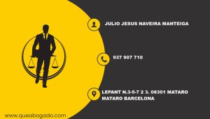 abogado Julio Jesus Naveira Manteiga (Mataro)