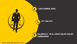 abogado Luis Corral Ruiz (Salou)