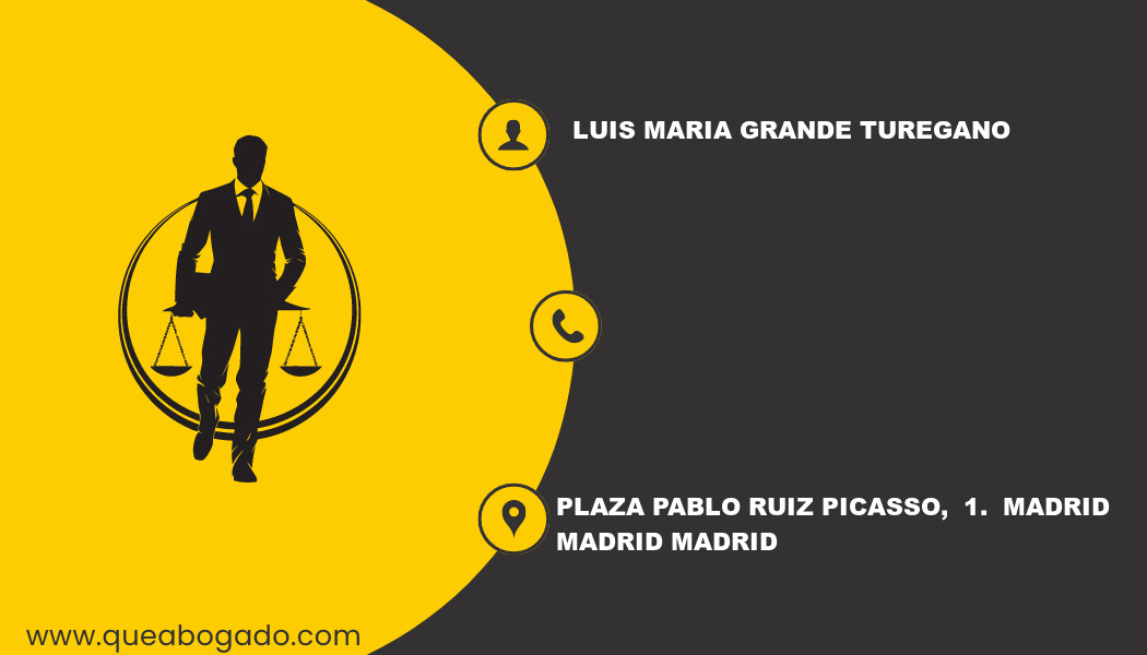 abogado Luis Maria Grande Turegano (Madrid)