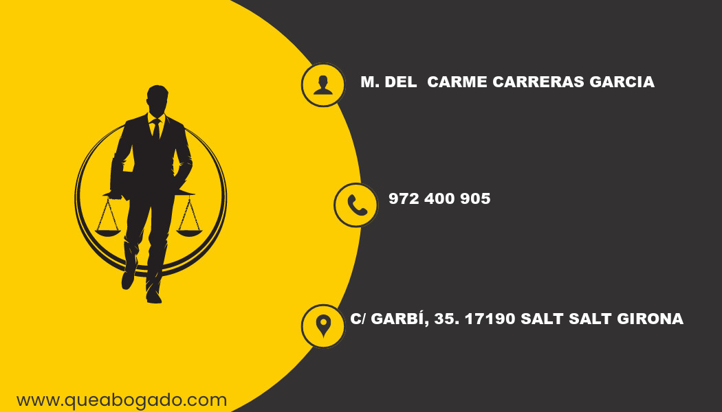 abogado M. Del  Carme Carreras Garcia (Salt)