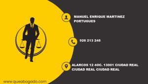 abogado Manuel Enrique Martinez Portugues (Ciudad Real)