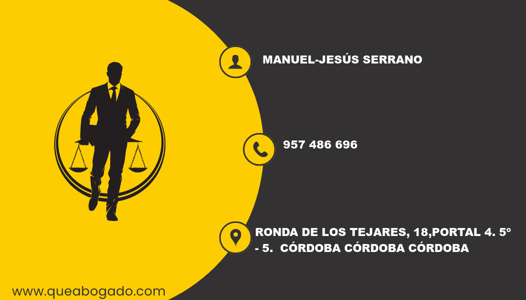 abogado Manuel-Jesús Serrano (Córdoba)