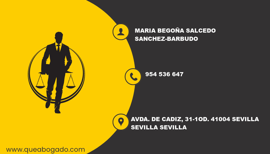 abogado Maria Begoña Salcedo Sanchez-Barbudo (Sevilla)