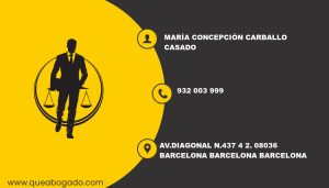 abogado María Concepción Carballo Casado (Barcelona)