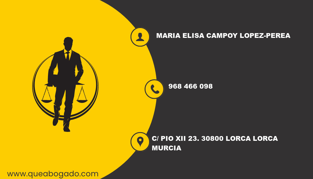 abogado Maria Elisa Campoy Lopez-Perea (Lorca)