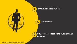 abogado Maria Estevez Souto (Ferrol)