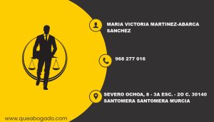 abogado Maria Victoria Martinez-Abarca Sanchez (Santomera)