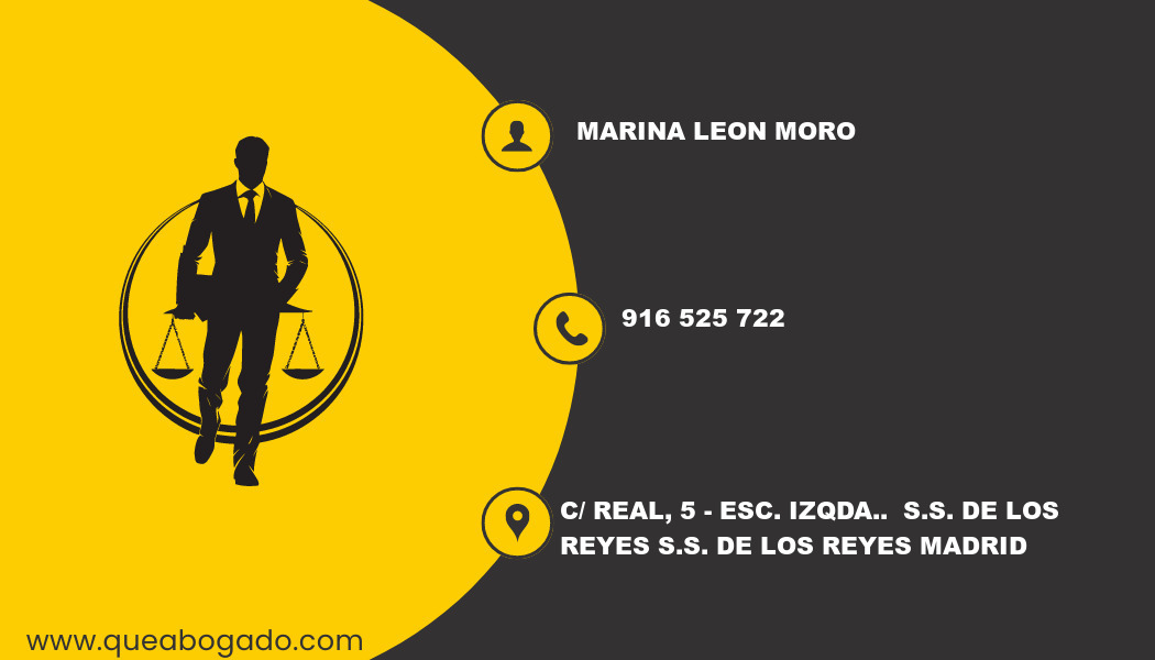 abogado Marina Leon Moro (S.S. de los Reyes)