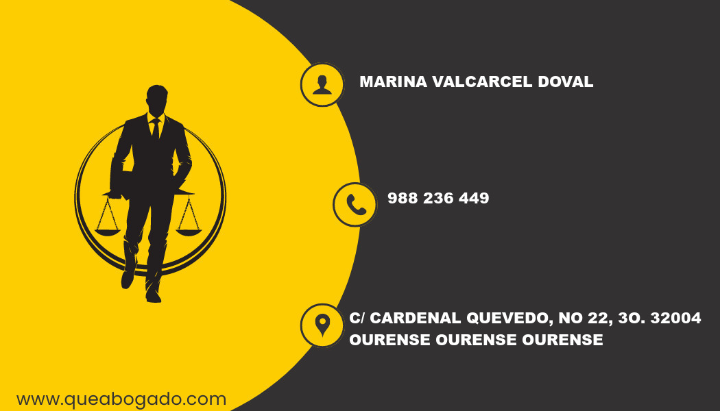 abogado Marina Valcarcel Doval (Ourense)