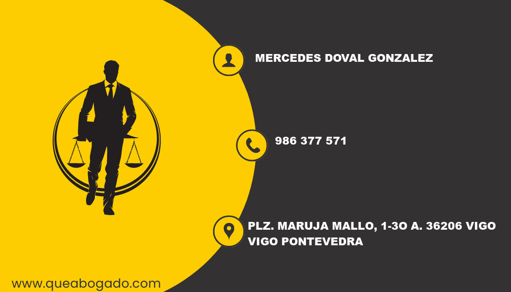 abogado Mercedes Doval Gonzalez (Vigo)