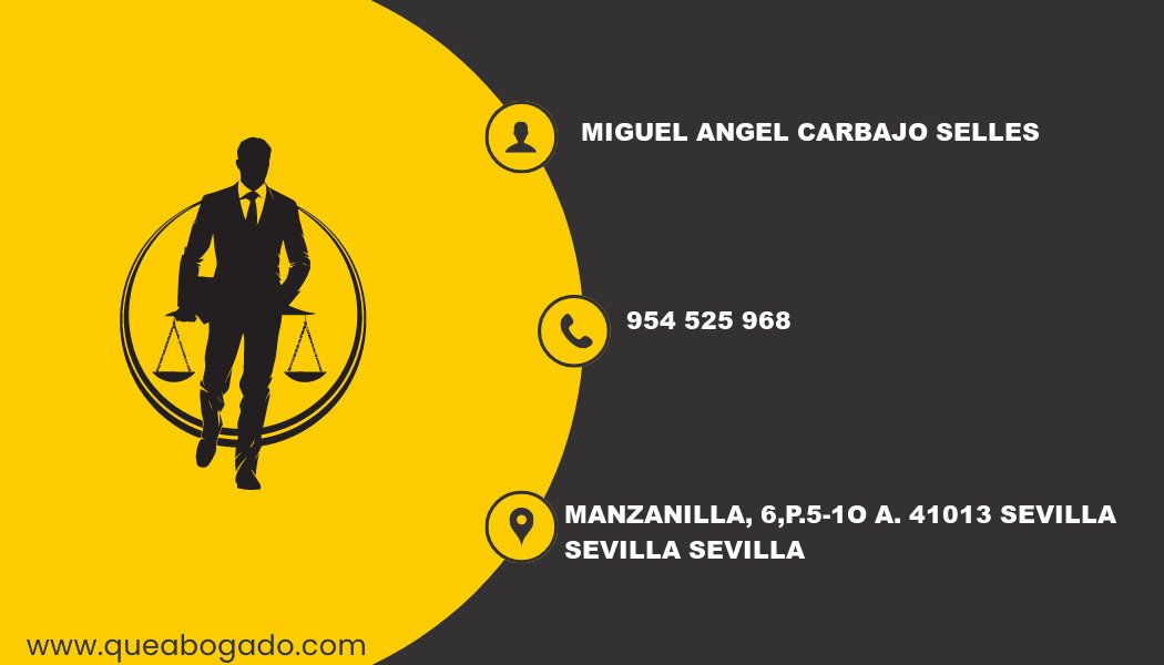 abogado Miguel Angel Carbajo Selles (Sevilla)