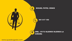 abogado Miguel Potel Vence (Oleiros)