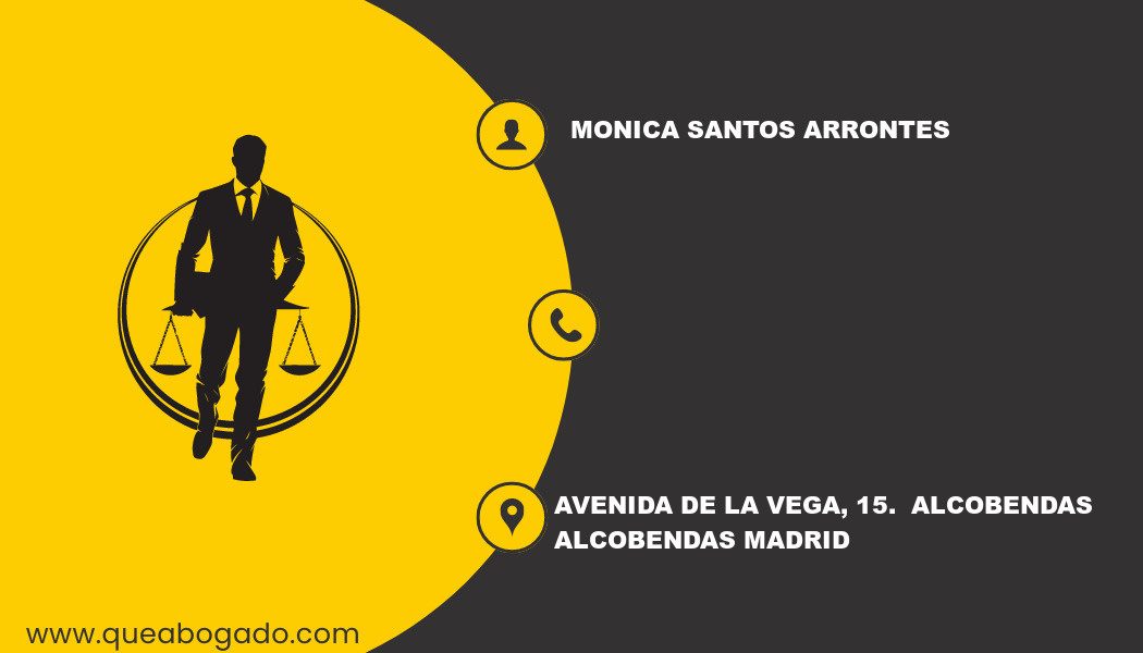 abogado Monica Santos Arrontes (Alcobendas)