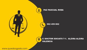 abogado Paz Pascual Roda (Alzira)