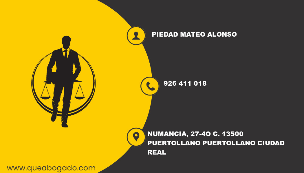 abogado Piedad Mateo Alonso (Puertollano)