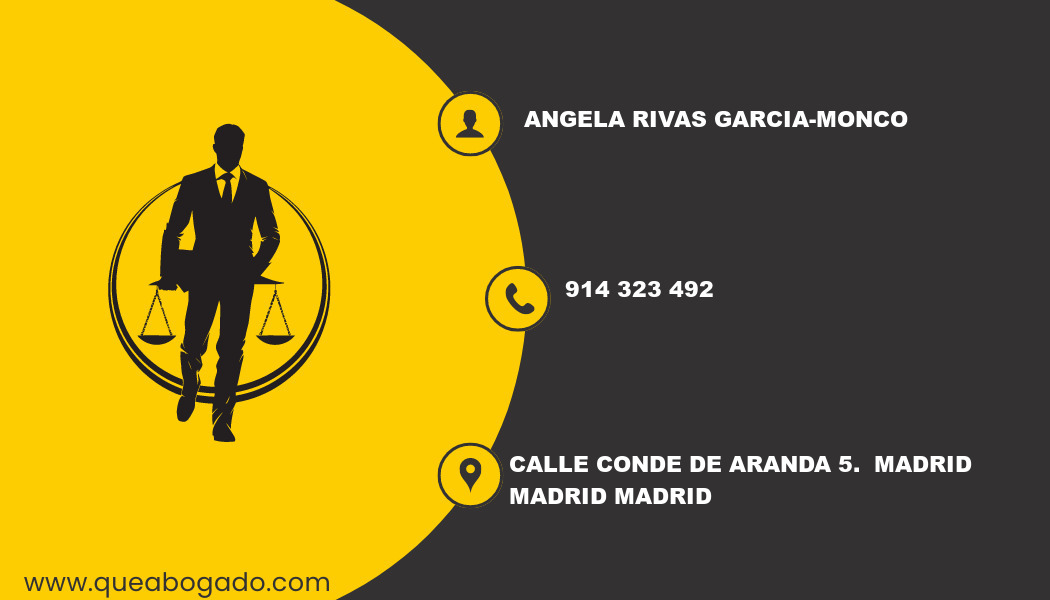 abogado Angela Rivas Garcia-Monco (Madrid)