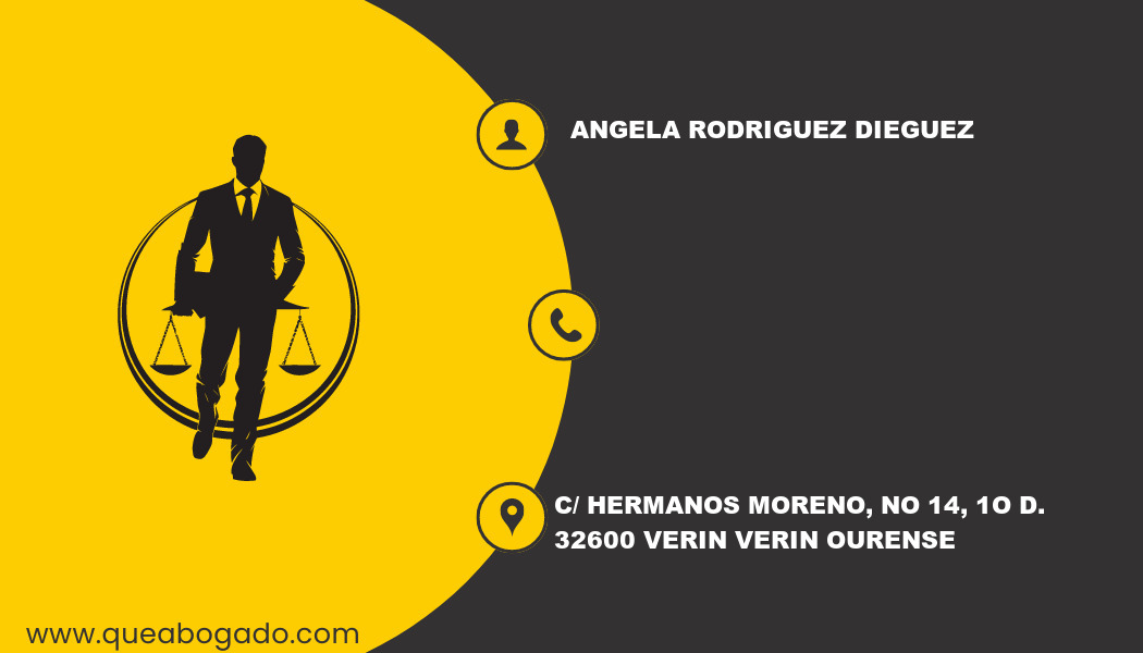 abogado Angela Rodriguez Dieguez (Verin)