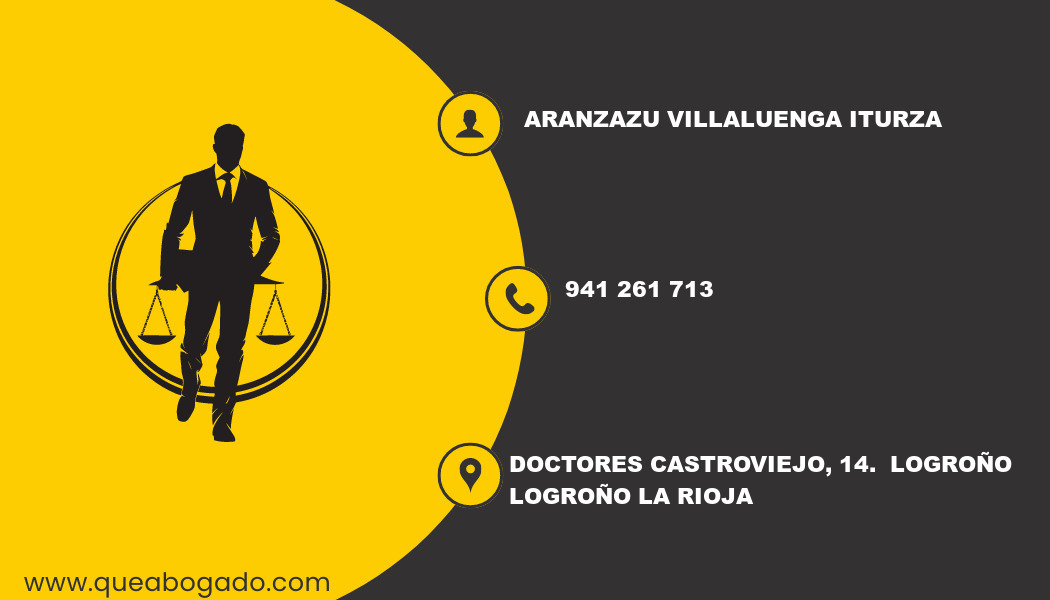 abogado Aranzazu Villaluenga Iturza (Logroño)