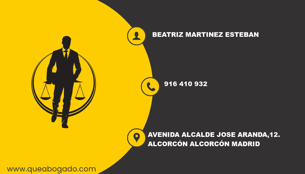 abogado Beatriz Martinez Esteban (Alcorcón)