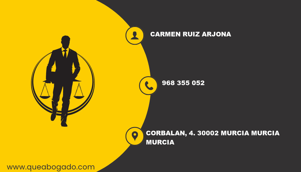 abogado Carmen Ruiz Arjona (Murcia)