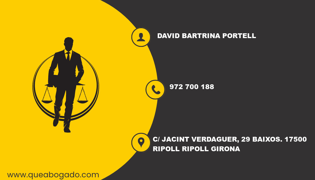 abogado David Bartrina Portell (Ripoll)