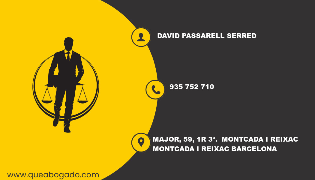 abogado David Passarell Serred (Montcada I Reixac)