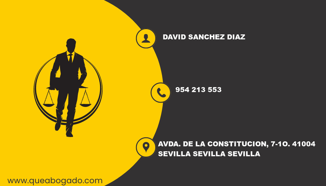 abogado David Sanchez Diaz (Sevilla)