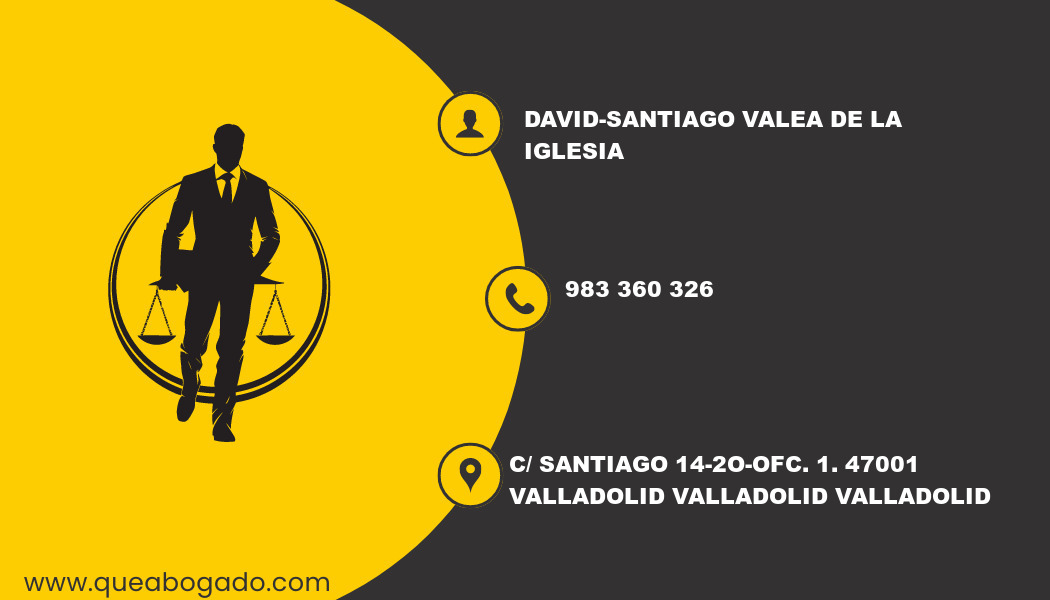 abogado David-Santiago Valea De La Iglesia (Valladolid)