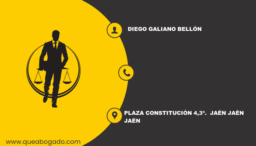 abogado Diego Galiano Bellón (Jaén)