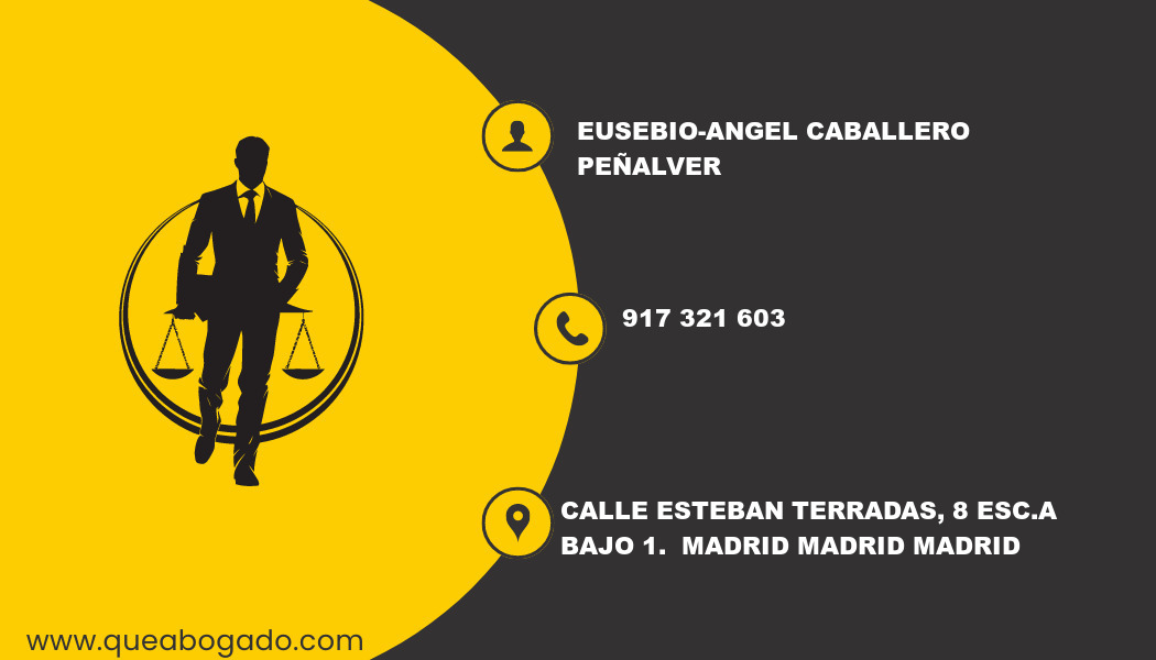 abogado Eusebio-Angel Caballero Peñalver (Madrid)