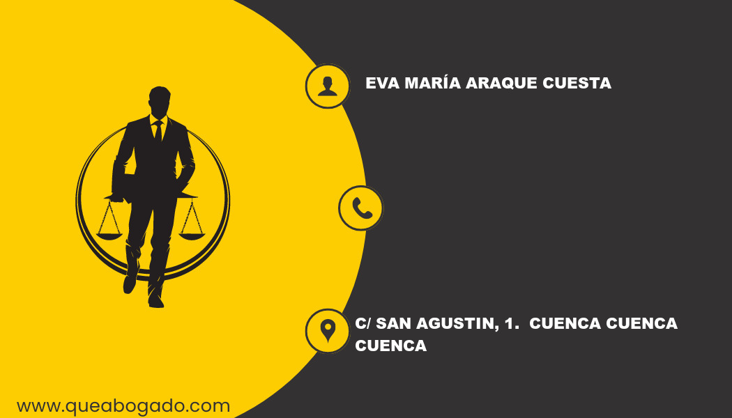 abogado Eva María Araque Cuesta (Cuenca)