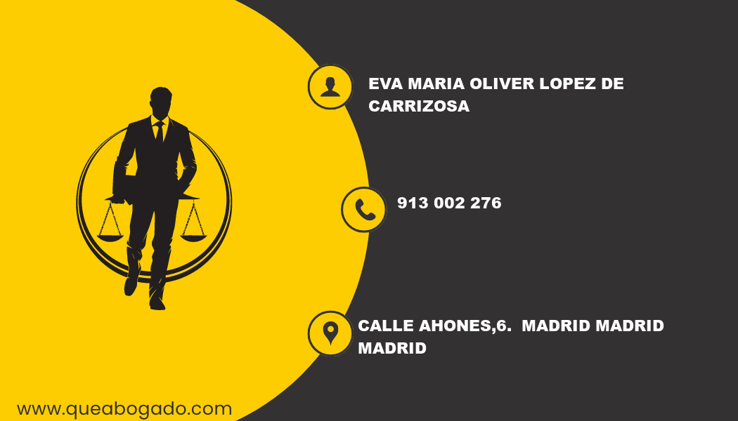 abogado Eva Maria Oliver Lopez De Carrizosa (Madrid)