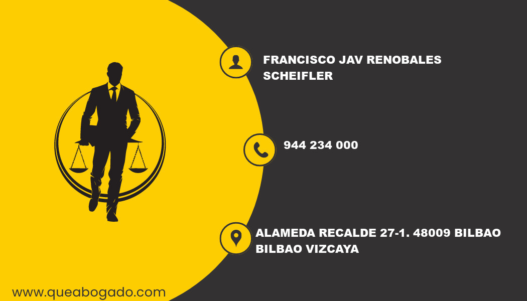 abogado Francisco Jav Renobales Scheifler (Bilbao)