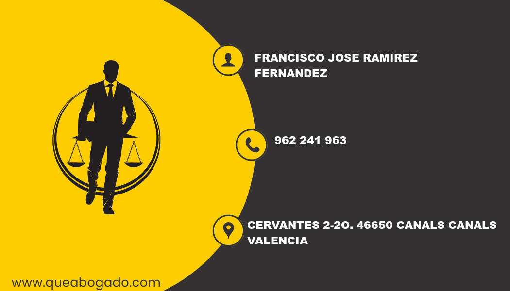 abogado Francisco Jose Ramirez Fernandez (Canals)