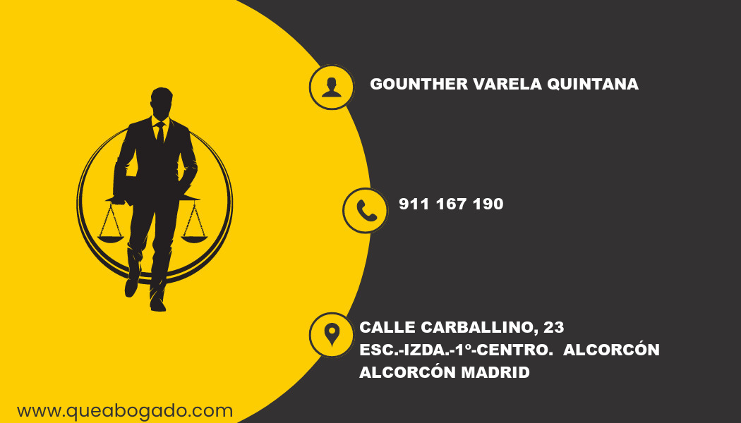 abogado Gounther Varela Quintana (Alcorcón)