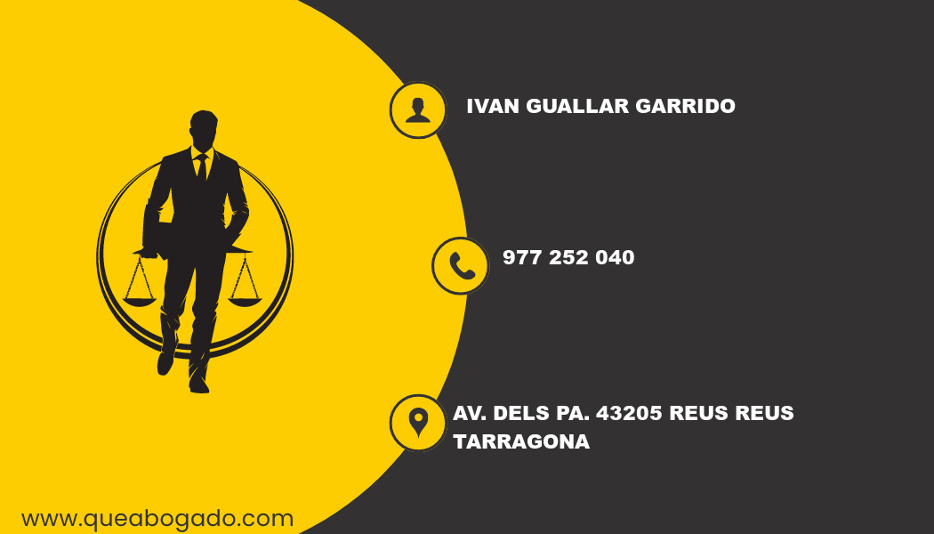 abogado Ivan Guallar Garrido (Reus)