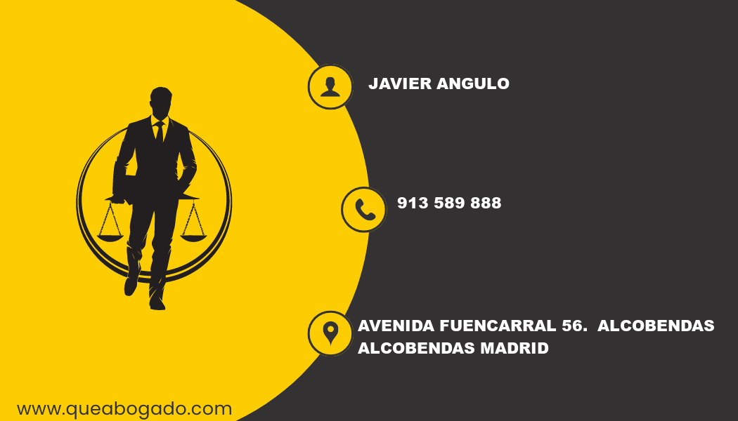 abogado Javier Angulo (Alcobendas)