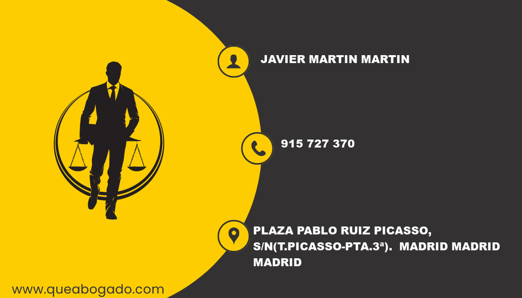 abogado Javier Martin Martin (Madrid)