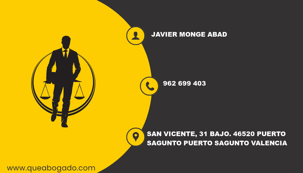 abogado Javier Monge Abad (Puerto Sagunto)