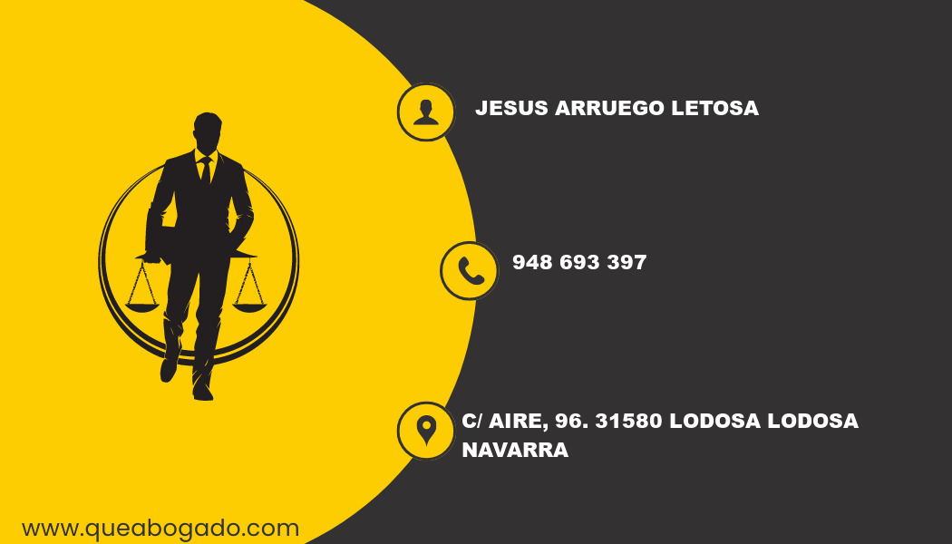 abogado Jesus Arruego Letosa (Lodosa)