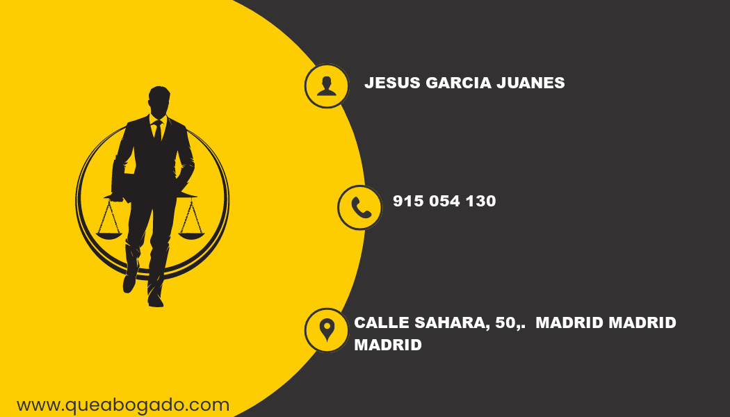 abogado Jesus Garcia Juanes (Madrid)