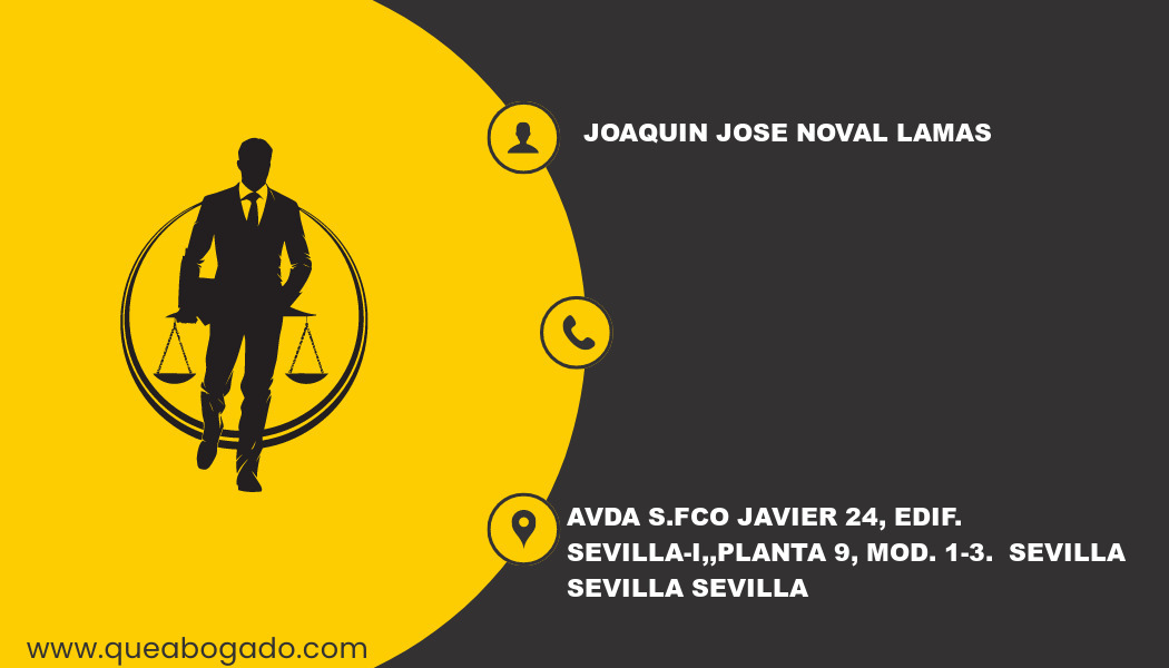 abogado Joaquin Jose Noval Lamas (Sevilla)