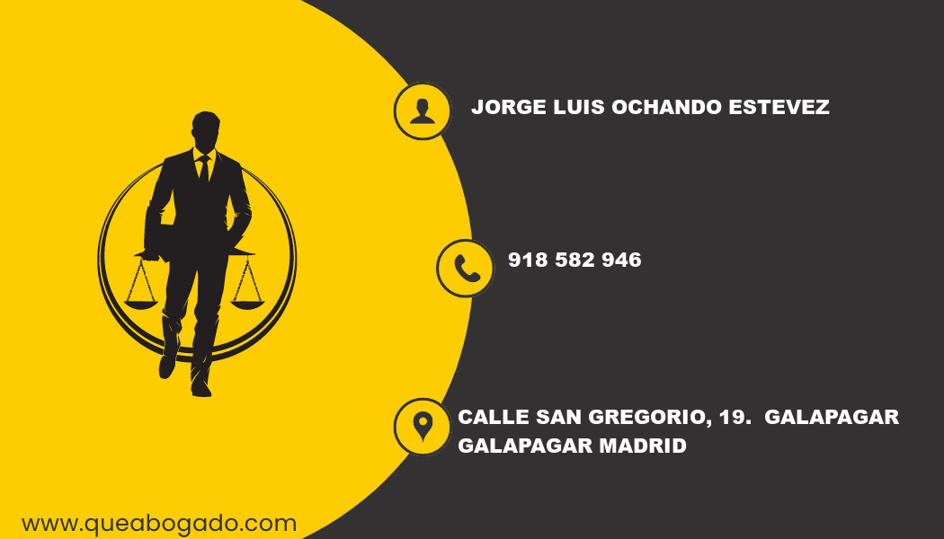 abogado Jorge Luis Ochando Estevez (Galapagar)