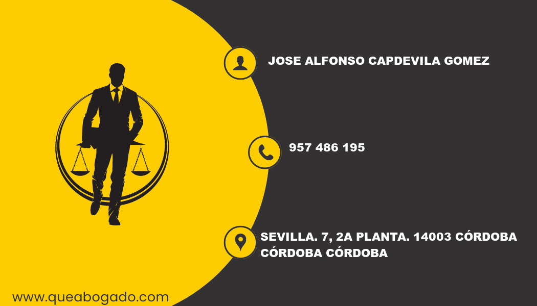 abogado Jose Alfonso Capdevila Gomez (Córdoba)